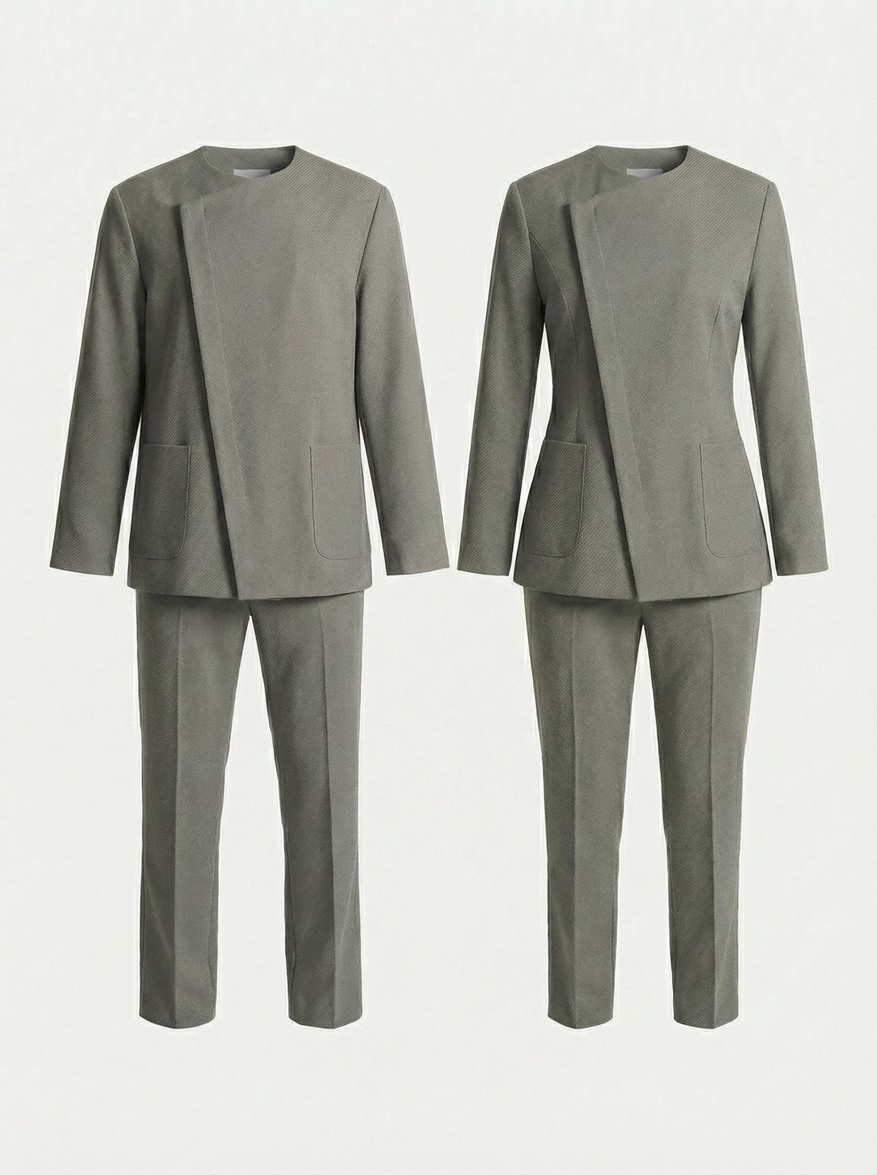 Asymmetric Uniform Suit